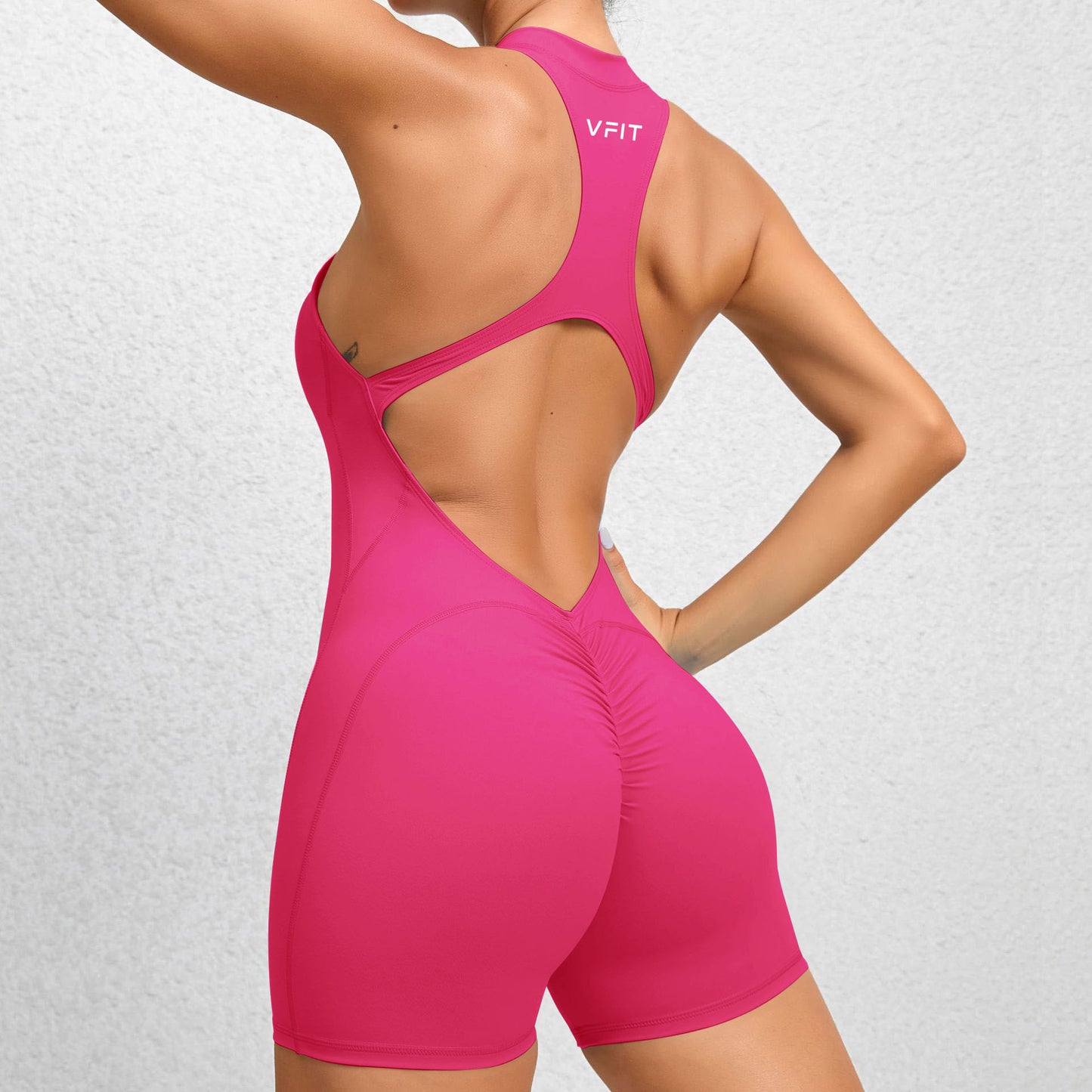 VFit short zip up bodysuit