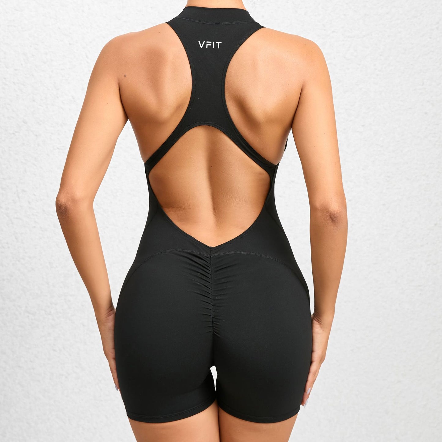 VFit short zip up bodysuit