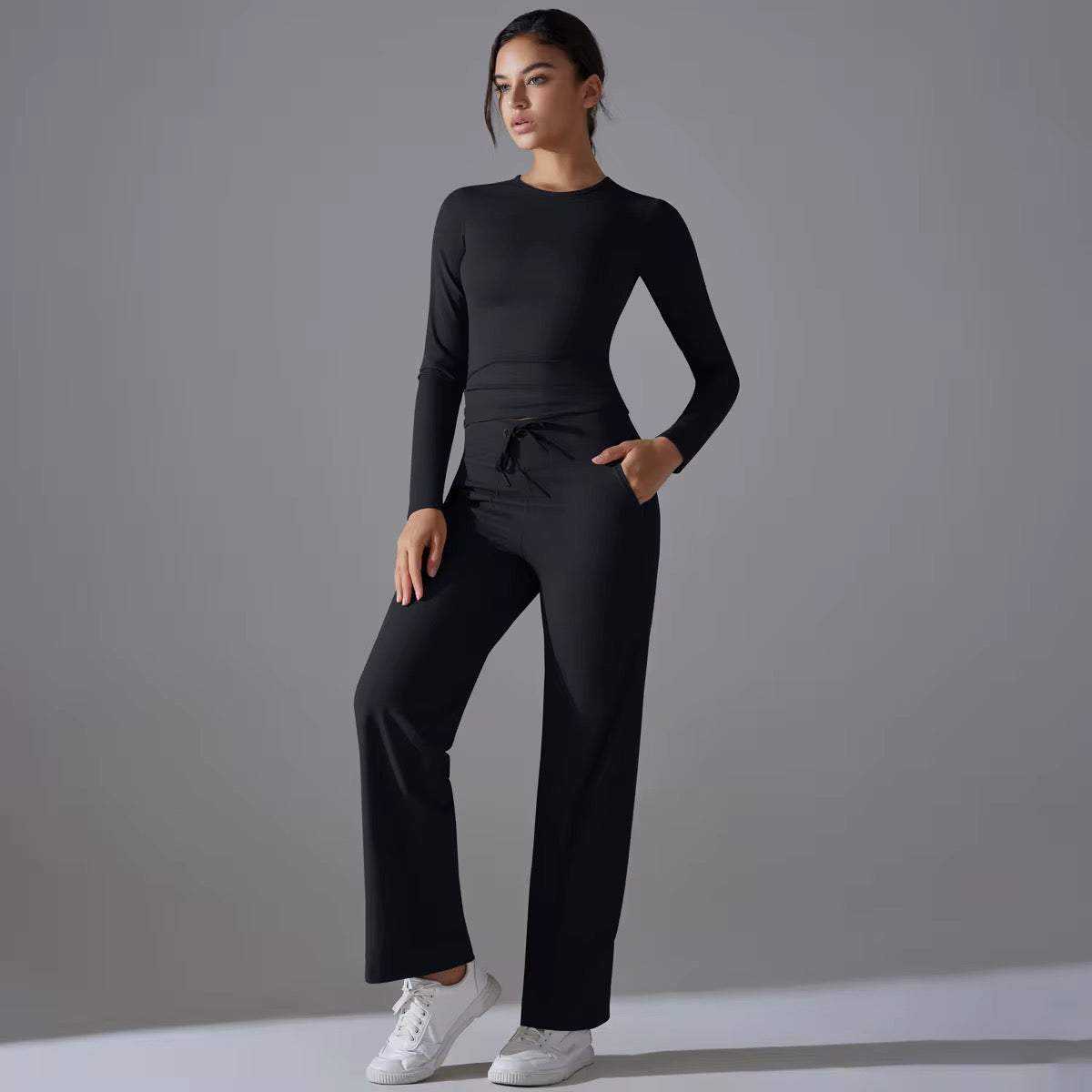 VFit Long Sleeve Yoga Set