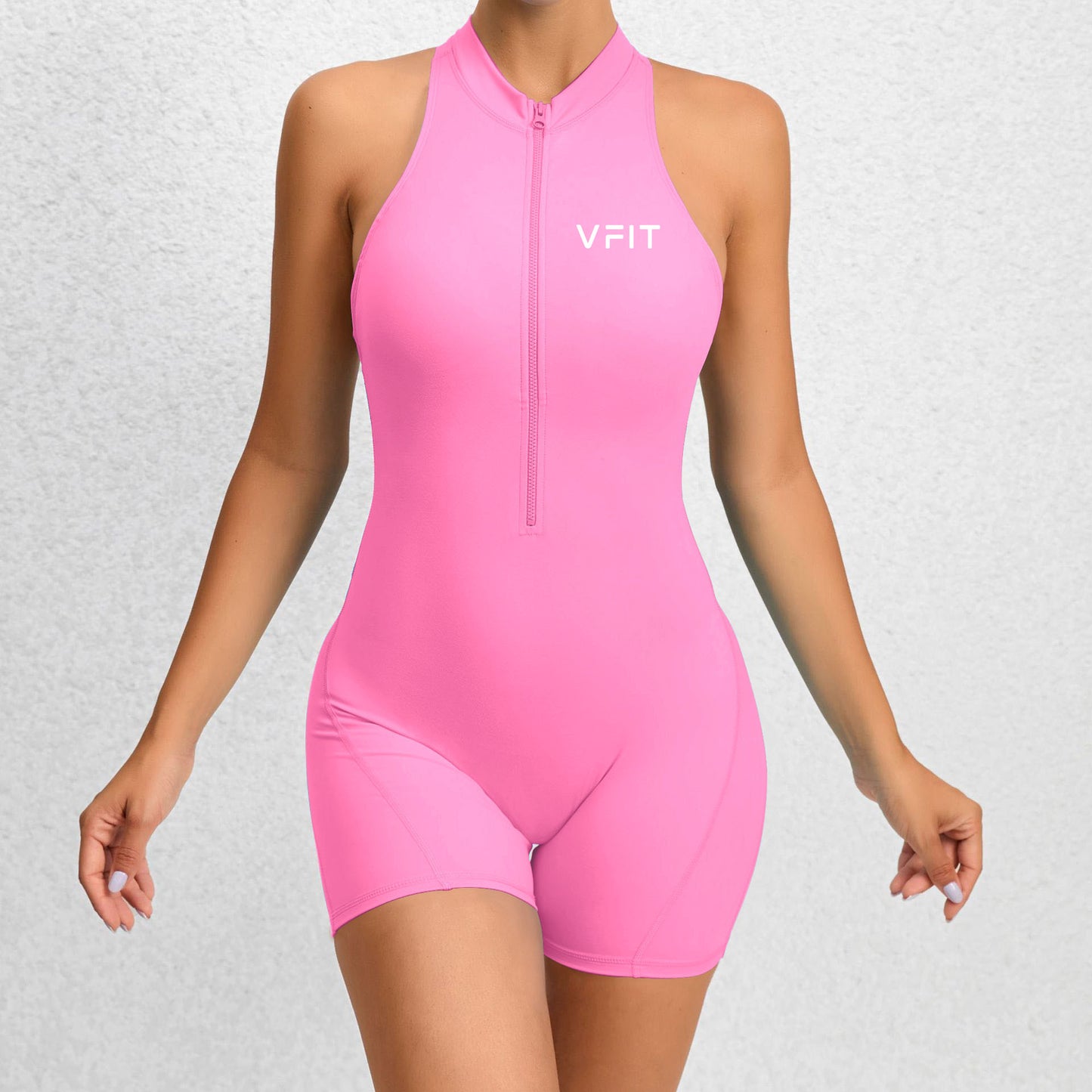 VFit short zip up bodysuit