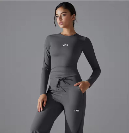 VFit Long Sleeve Yoga Set